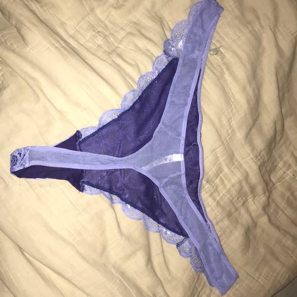 Adore Me Purple Thong NWOT - Picture 2 of 2
